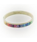 Bracelet cristaux Swarovski 7 chakras