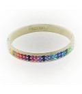 Swarovski crystals bracelet 7 chakras
