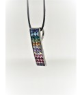 Pendentif 7 chakras Swarovski