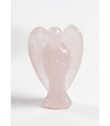 Rose quartz angel