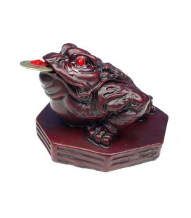 Feng Shui toad on ba gua