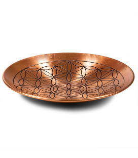 Fleur de Vie copper plate