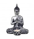 Buddha statue with candle holder