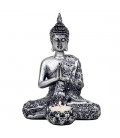 Statue Bouddha avec bougeoir