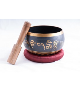 Singing bowl symbol OM