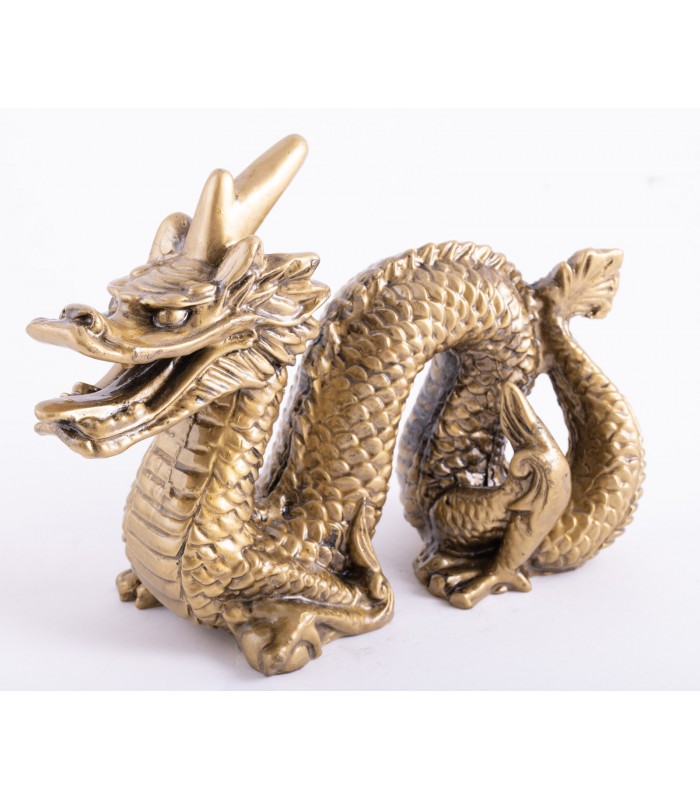 Statue Dragon Chinois Perle Feng Shui  Statue de dragon, Dragon chinois, Statue  chinoise