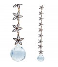 Feng Shui crystal and stars suspension