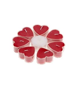 Heart candles