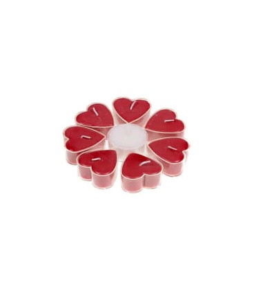 Heart candles