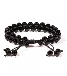 Black Agate Bracelet 6 mm