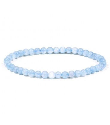 Aquamarine Bracelet 4 mm