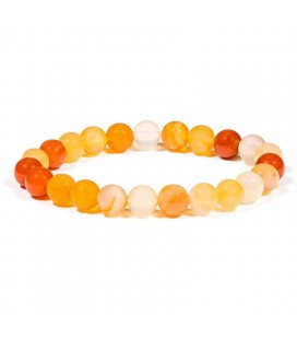 Bracelet Cornaline 8 mm