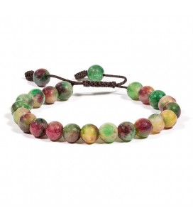 Bracelet Mala en Agate 8 mm