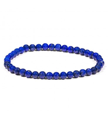 Bracelet en Lapis Lazuli 4 mm