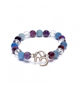 Mala OM bracelet with 21 stones