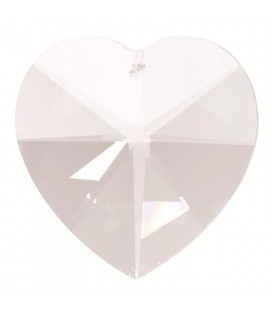 Multifaceted Crystal Heart 50 mm