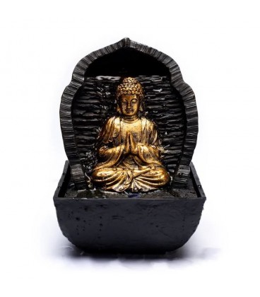 Fontaine Feng Shui Bouddha en prière