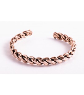 Braided Copper Bracelet