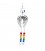 Pendant crystals and wings Angels