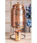 Fontaine en cuivre Fleur de Vie 5L