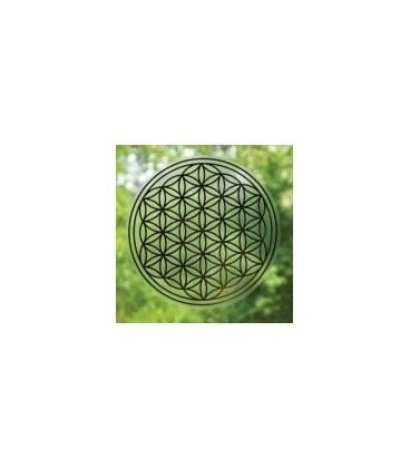 Autocollant fleur de vie -Ø 8cm