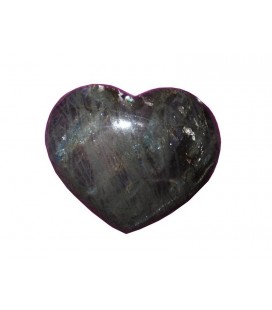 Labradorite heart of 10cm