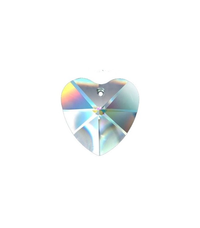Cristal feng shui en forme de coeur de 50 mm - La Boutique du Feng Shui
