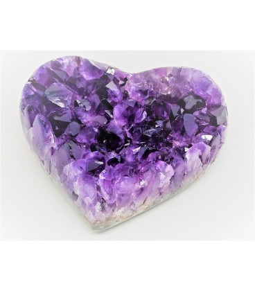 Coeur en améthyste Coeur en améthyste