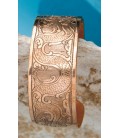 Dragon bracelet in copper-brass
